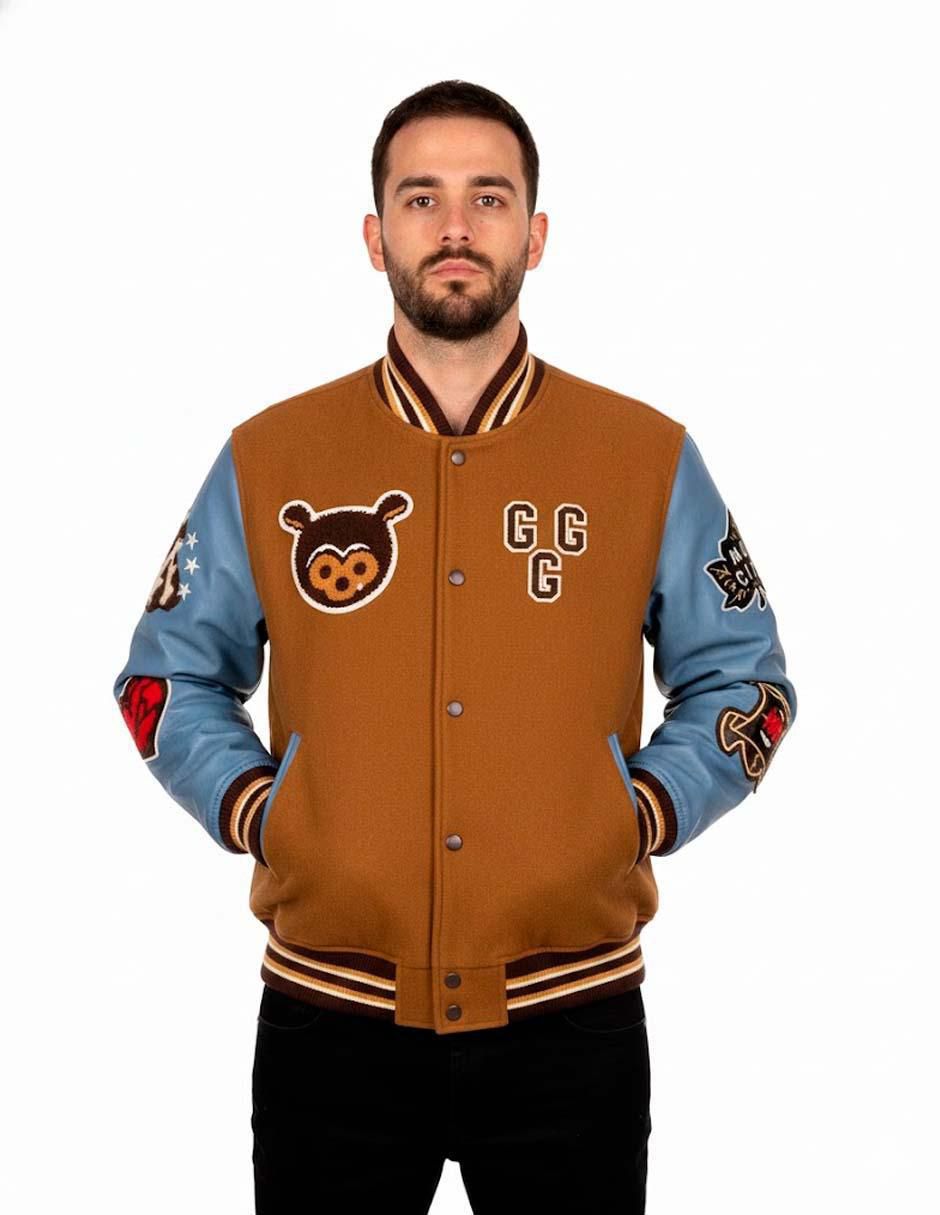 Chamarra beisbolera para hombre Chamarra beisbolera para hombre