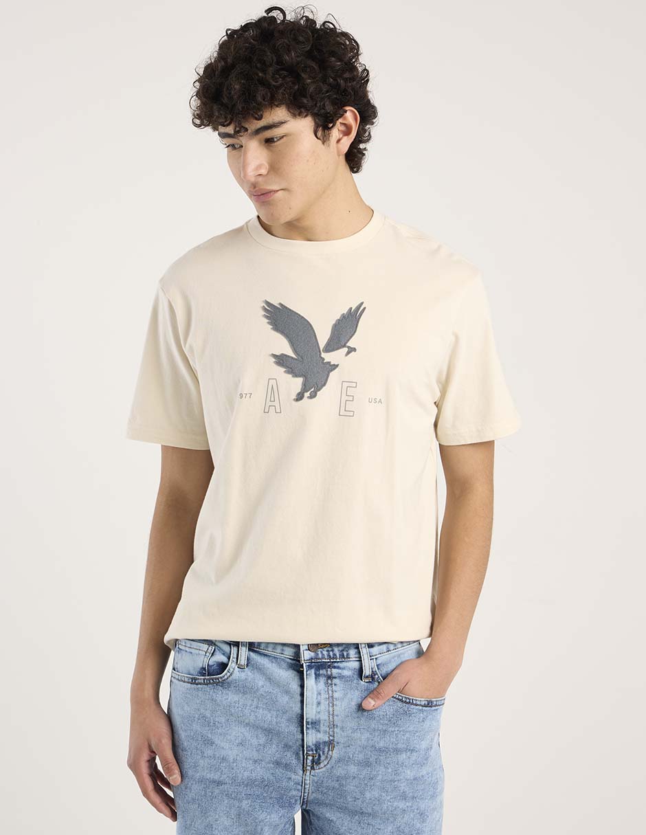 Playera cuello redondo para hombre 1