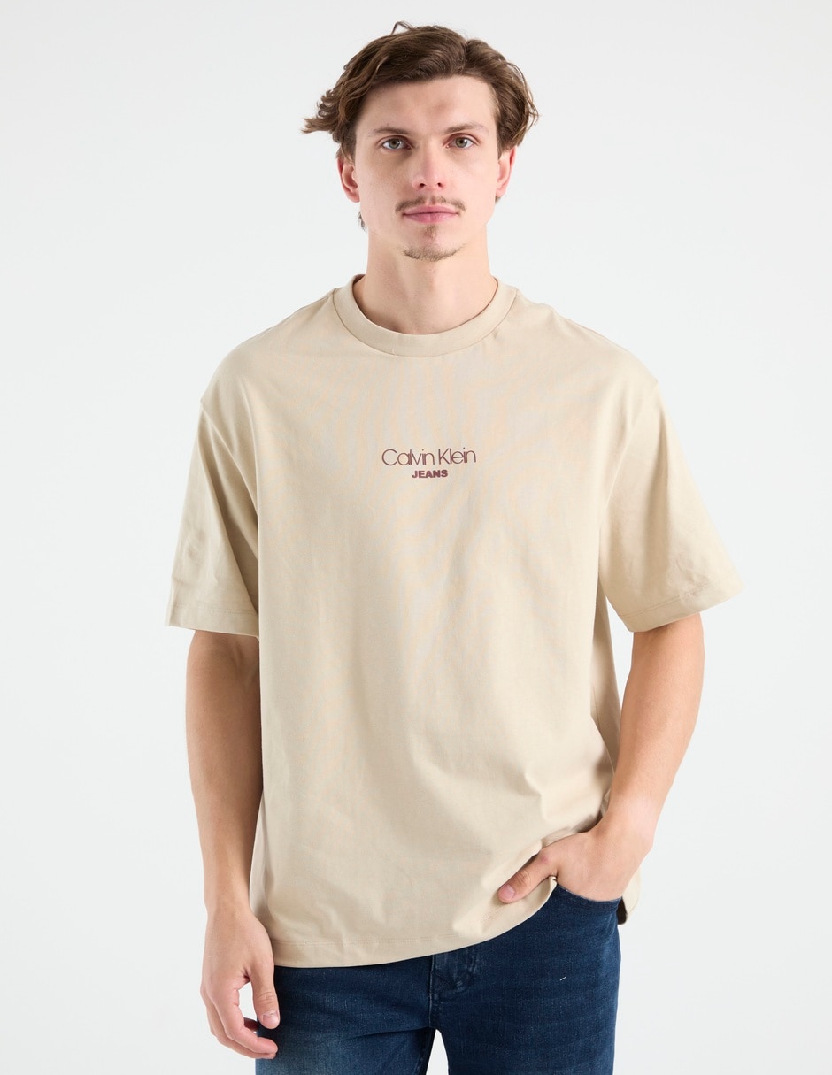 Playera cuello redondo para hombre