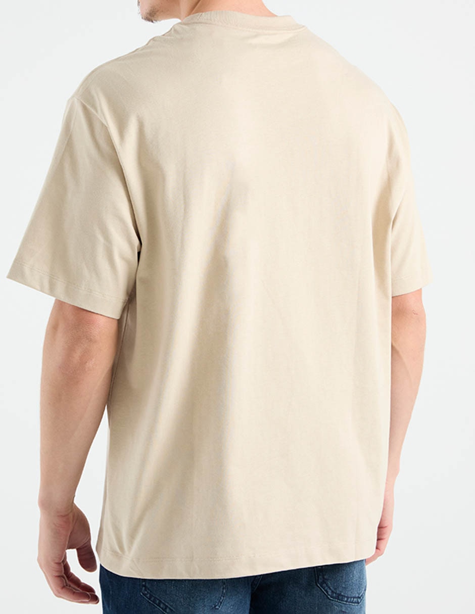 Playera cuello redondo para hombre