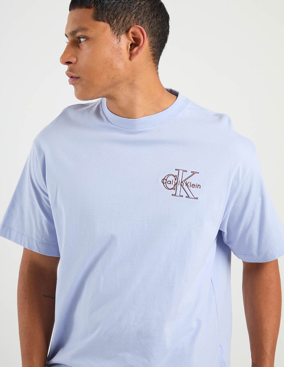 Playera cuello redondo para hombre