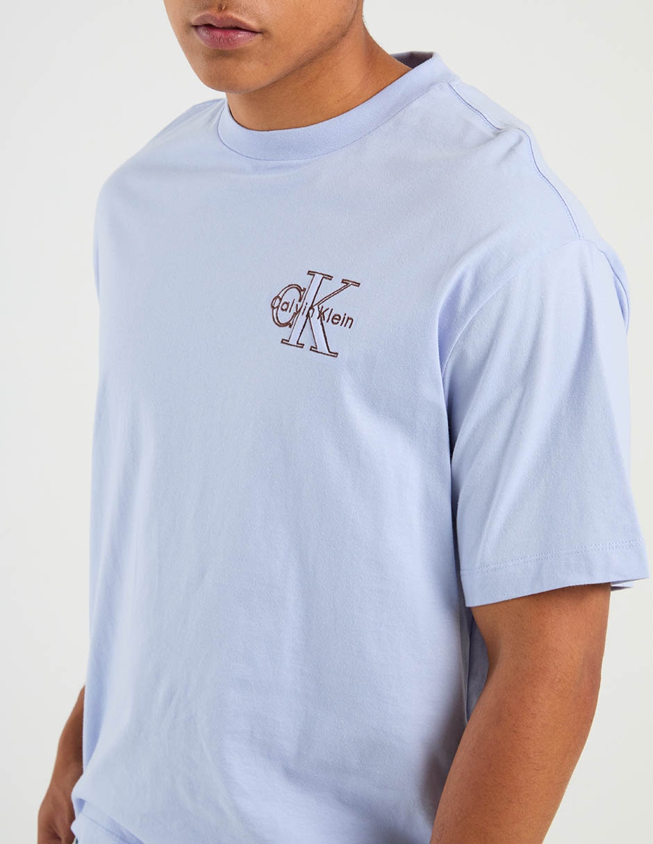 Playera cuello redondo para hombre
