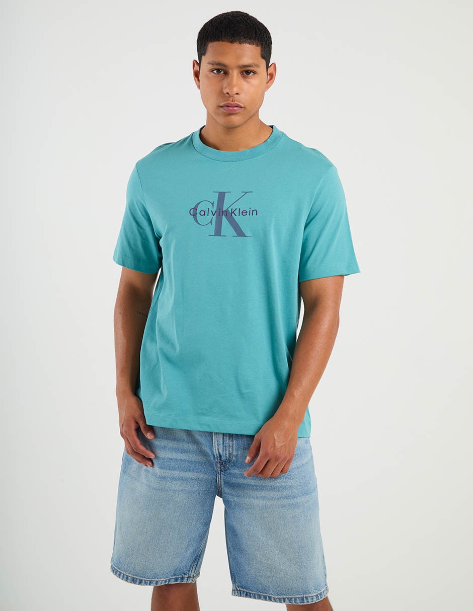 Playera cuello redondo para hombre