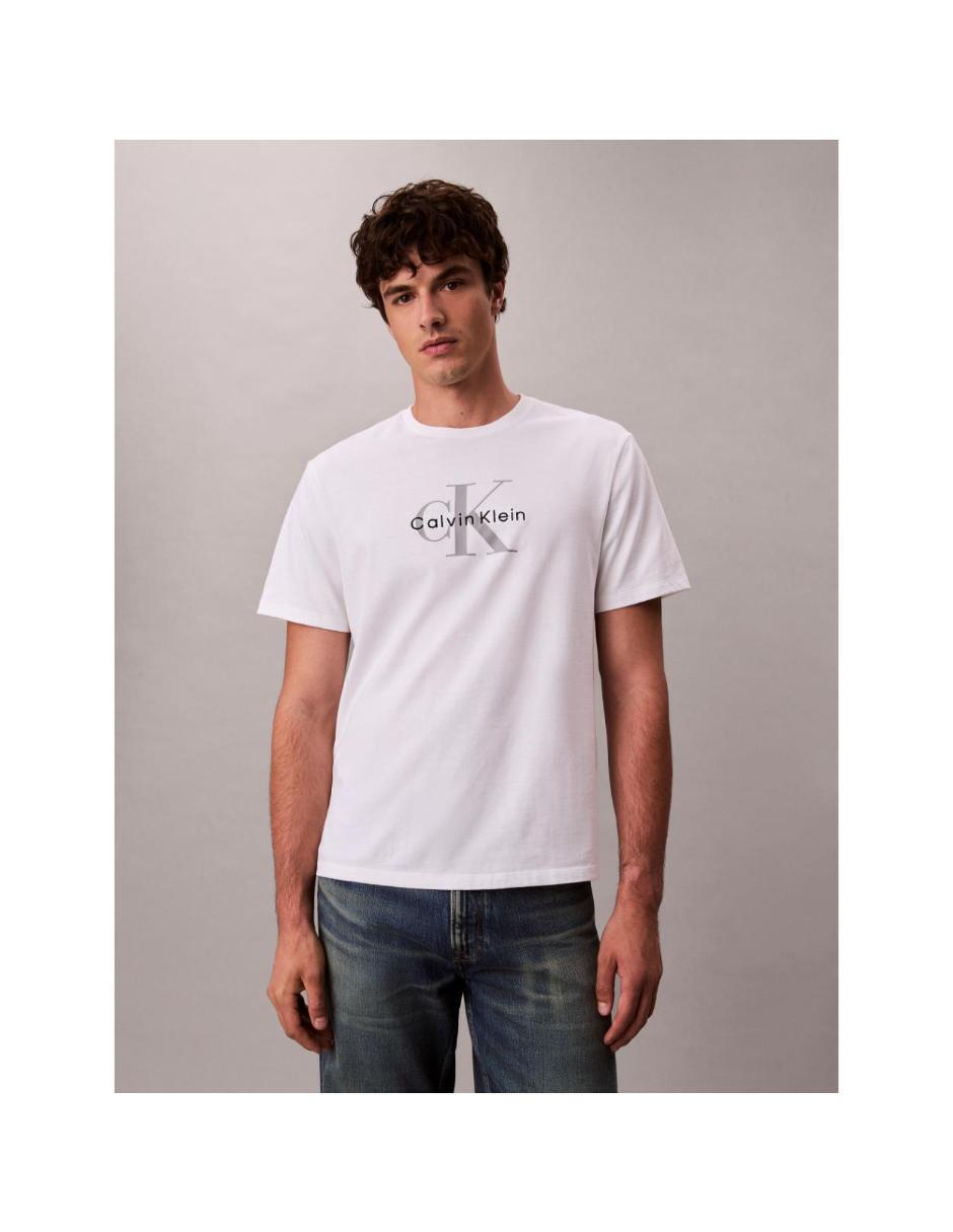 Playera Calvin Klein cuello redondo para hombre 2