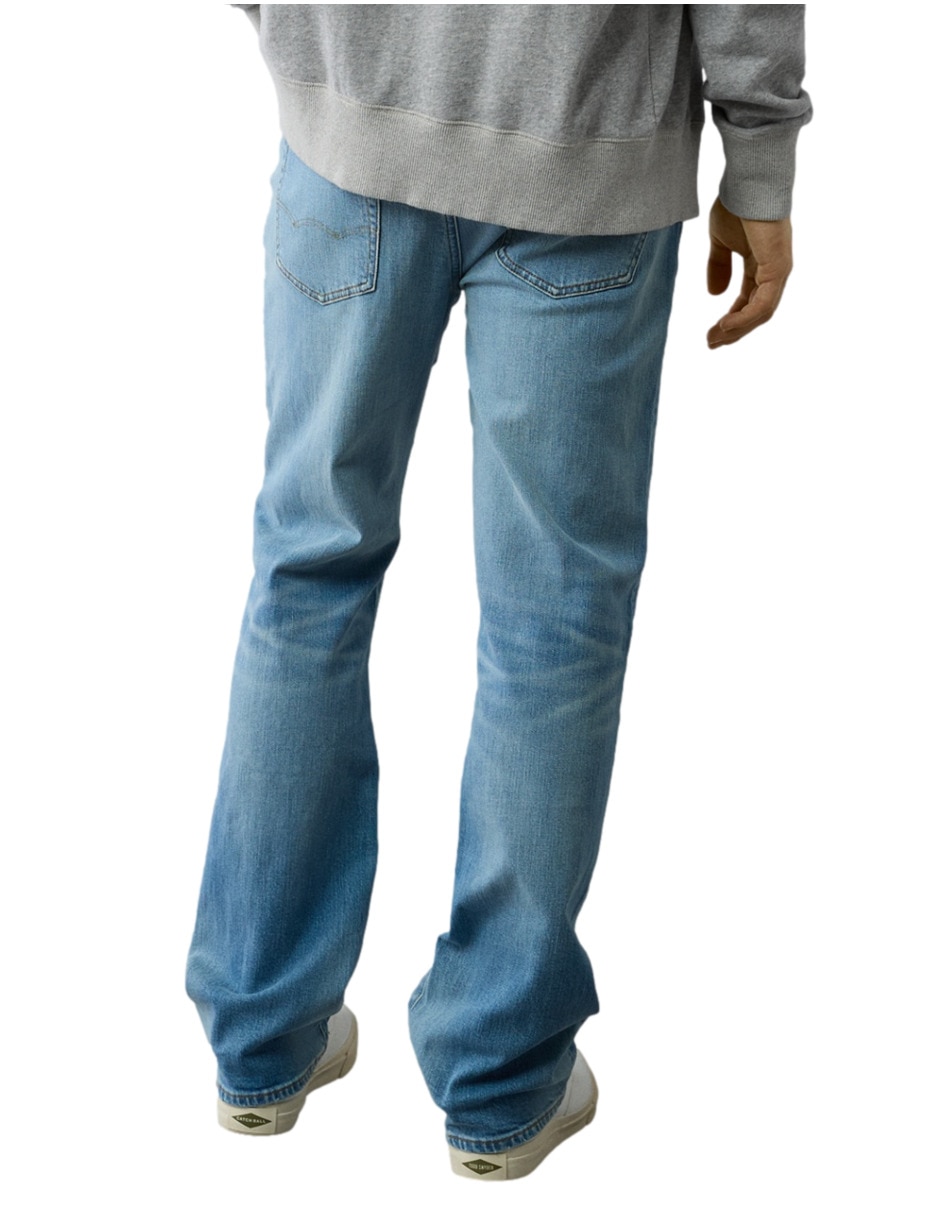 Jeans boot deslavado para hombre 2