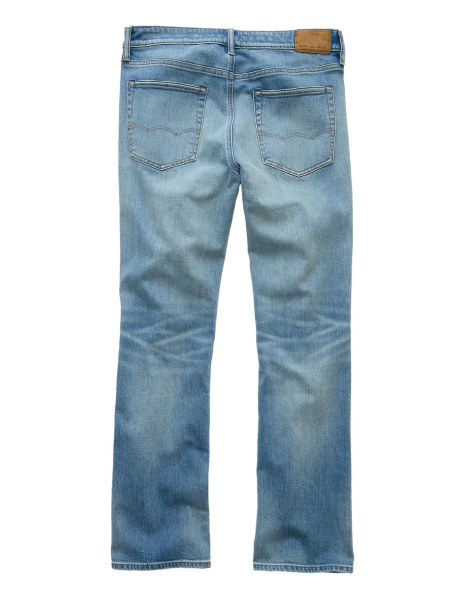 Jeans boot deslavado para hombre 4