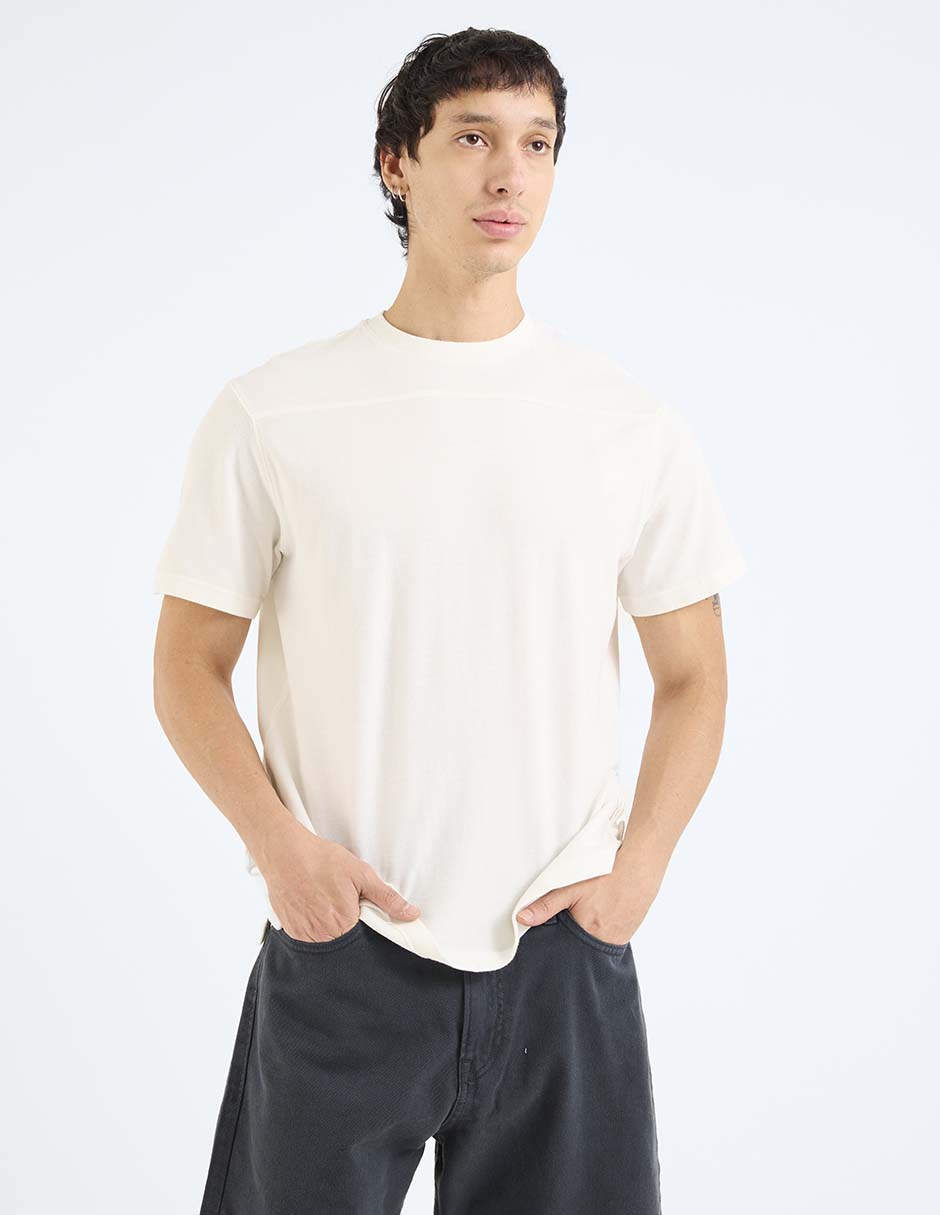 Playera cuello redondo para hombre 7