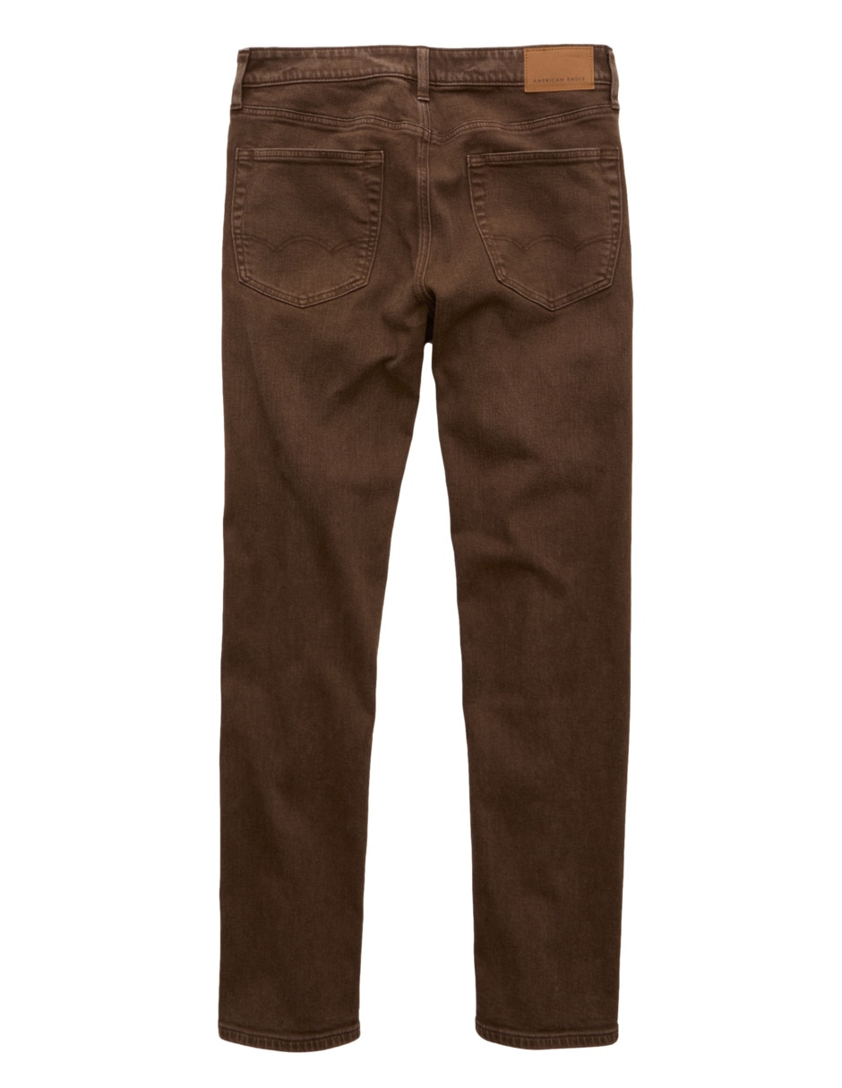 Pantalón casual straight American Eagle de algodón para hombre