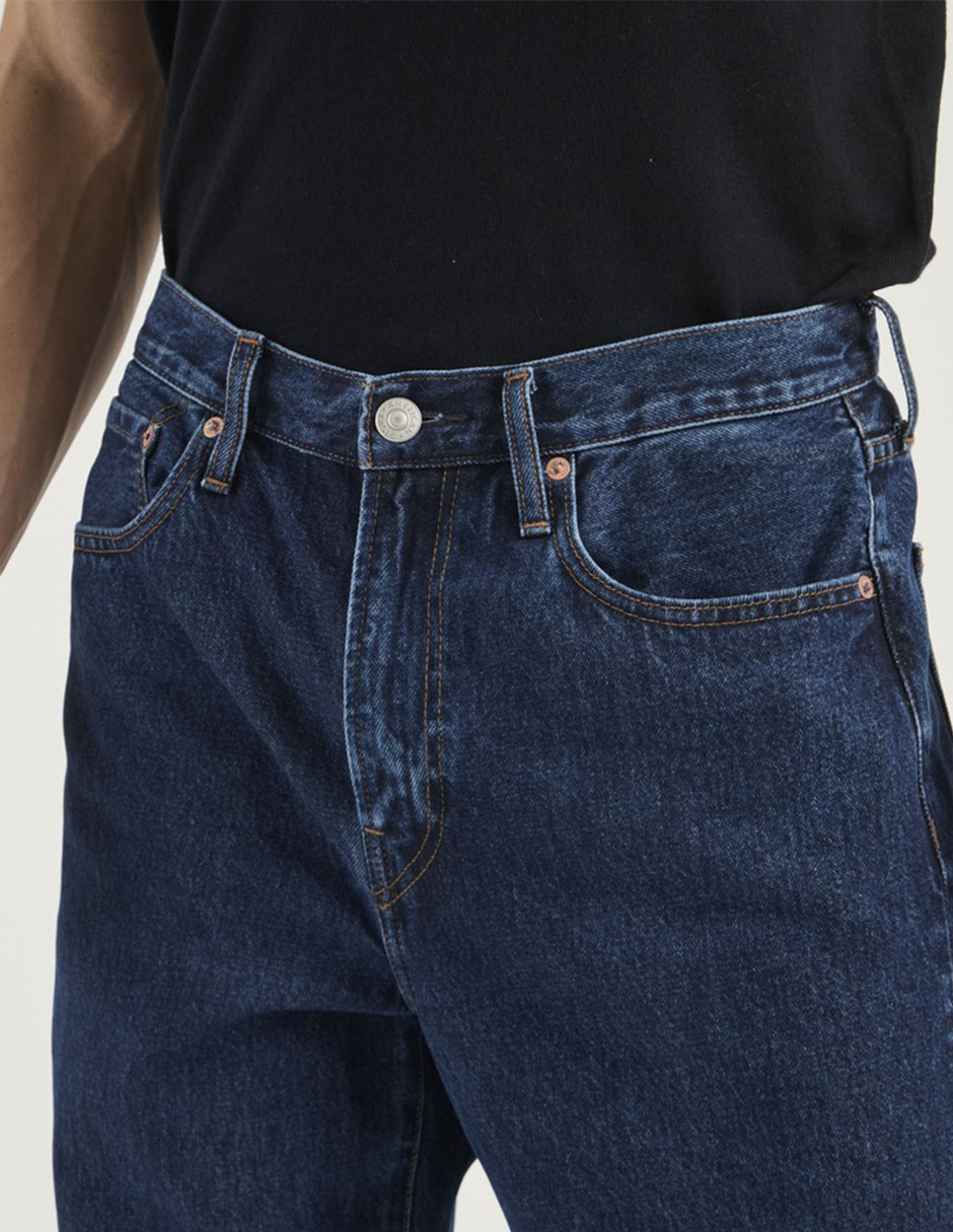 Jeans baggy American Eagle lavado obscuro para hombre