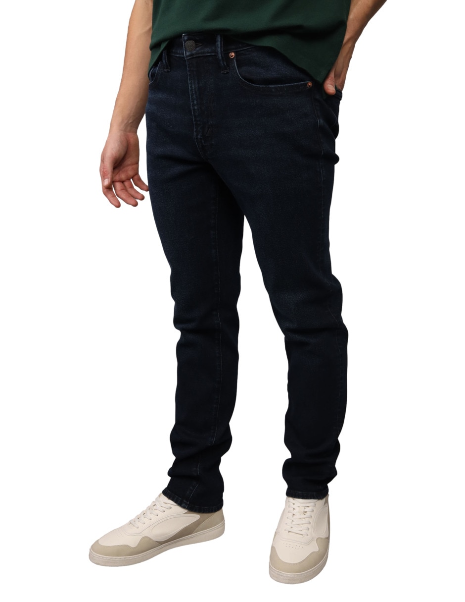 Jeans slim lavado obscuro para hombre Jeans slim lavado obscuro para hombre