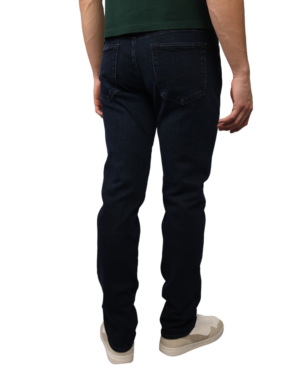 Jeans slim american eagle lavado obscuro para hombre