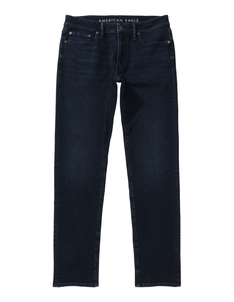 Jeans slim american eagle lavado obscuro para hombre