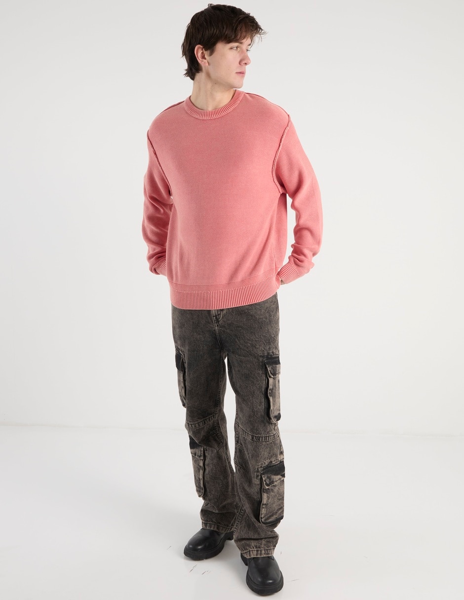 Suéter American Eagle cuello redondo para hombre