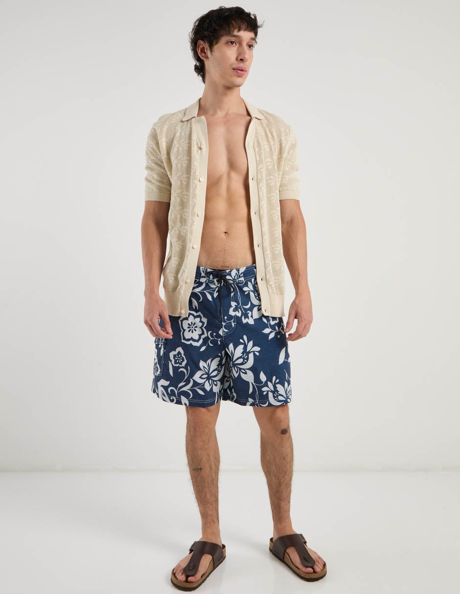 Traje De Baño American Eagle Sin Diseño Para Hombre