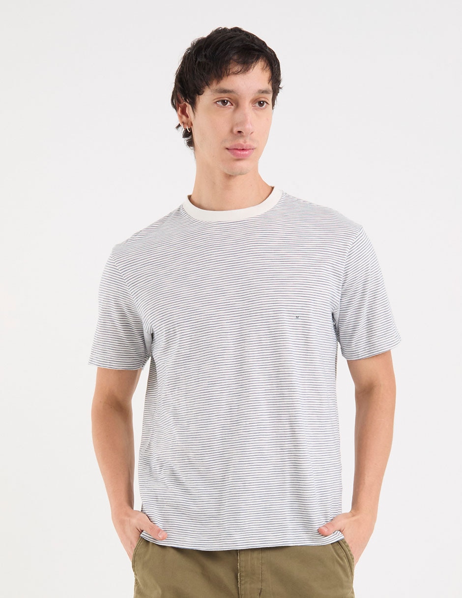 Playera cuello redondo para hombre 5