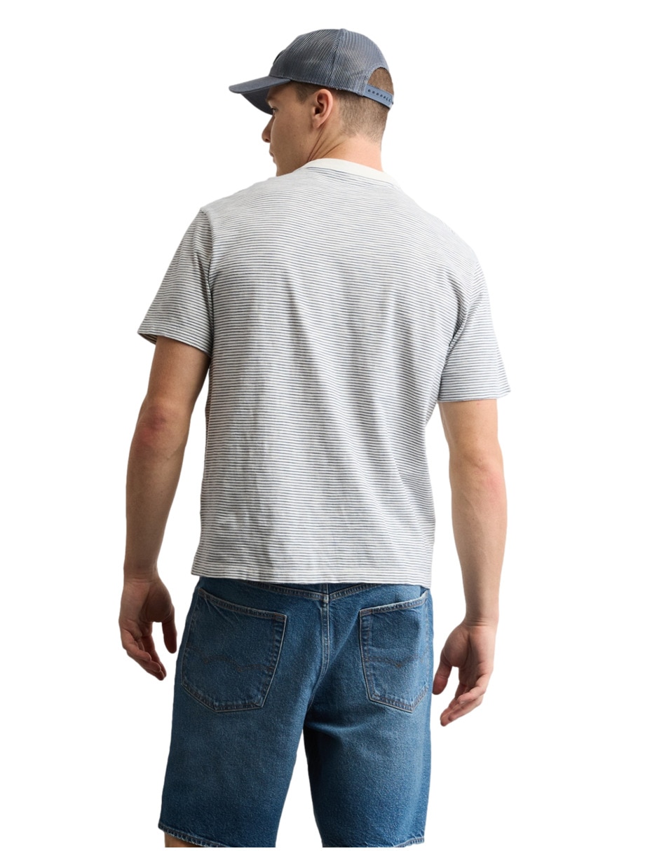 Playera cuello redondo para hombre 2