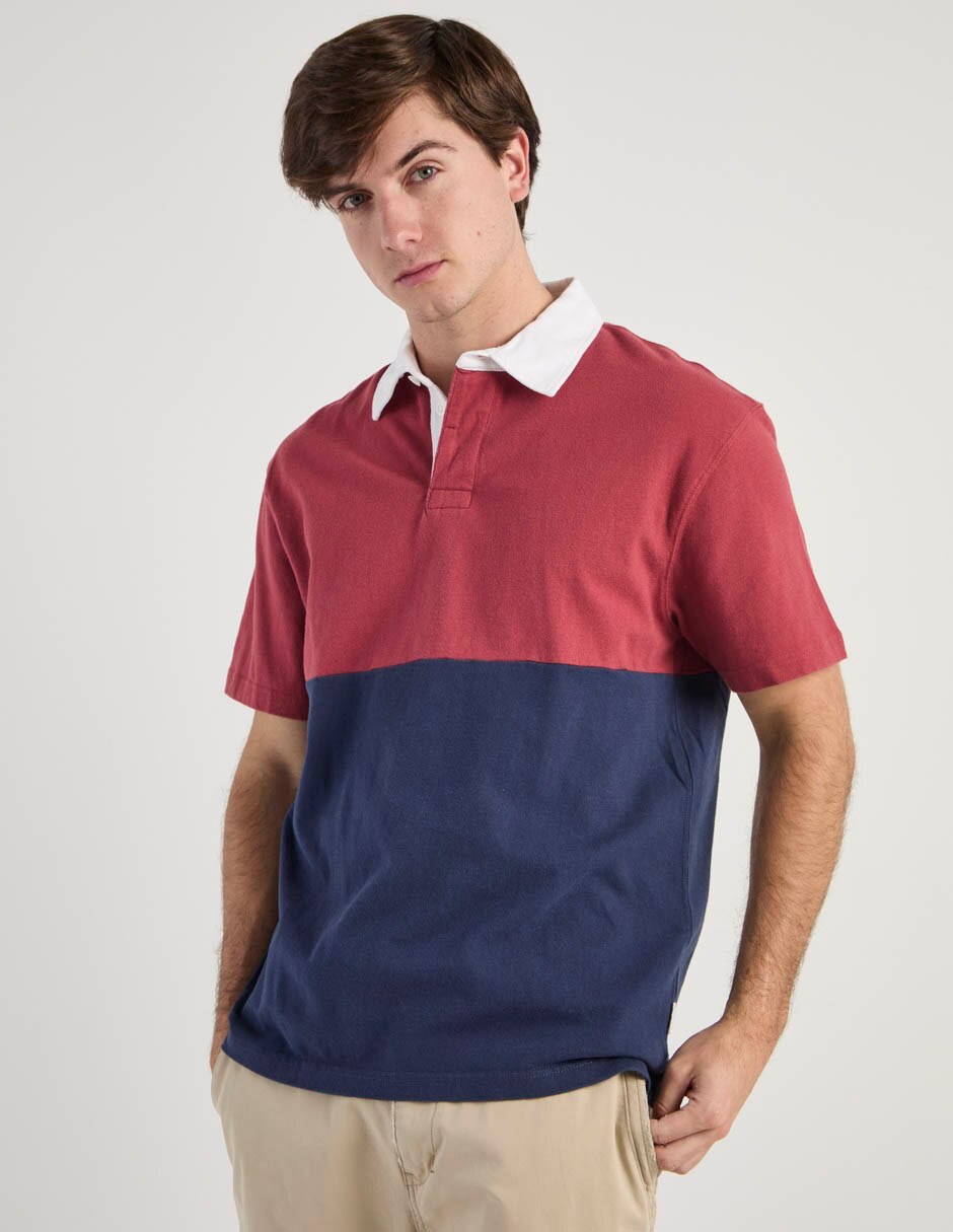 Playera tipo polo para hombre