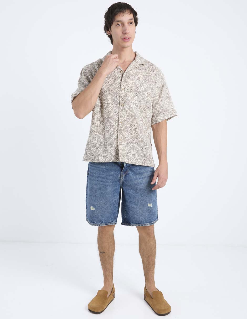 Short de algodón para hombre 7