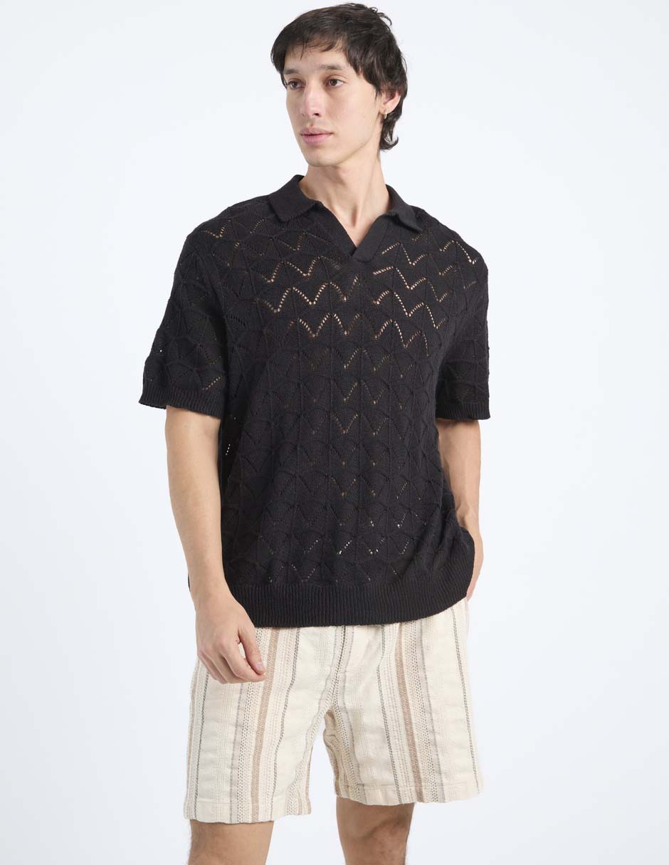Playera cuello polo para hombre 2