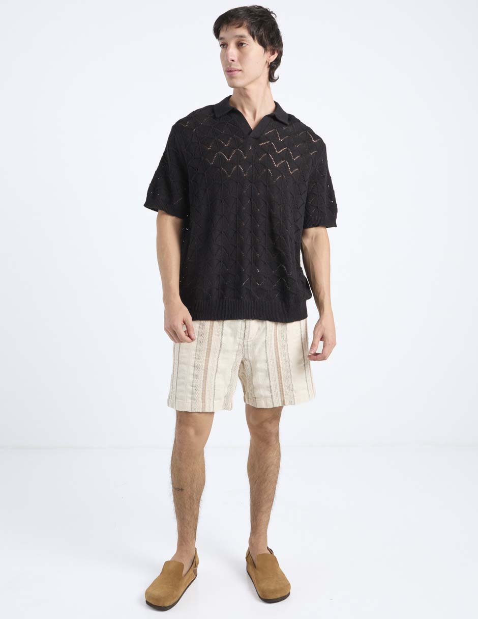 Playera cuello polo para hombre 6