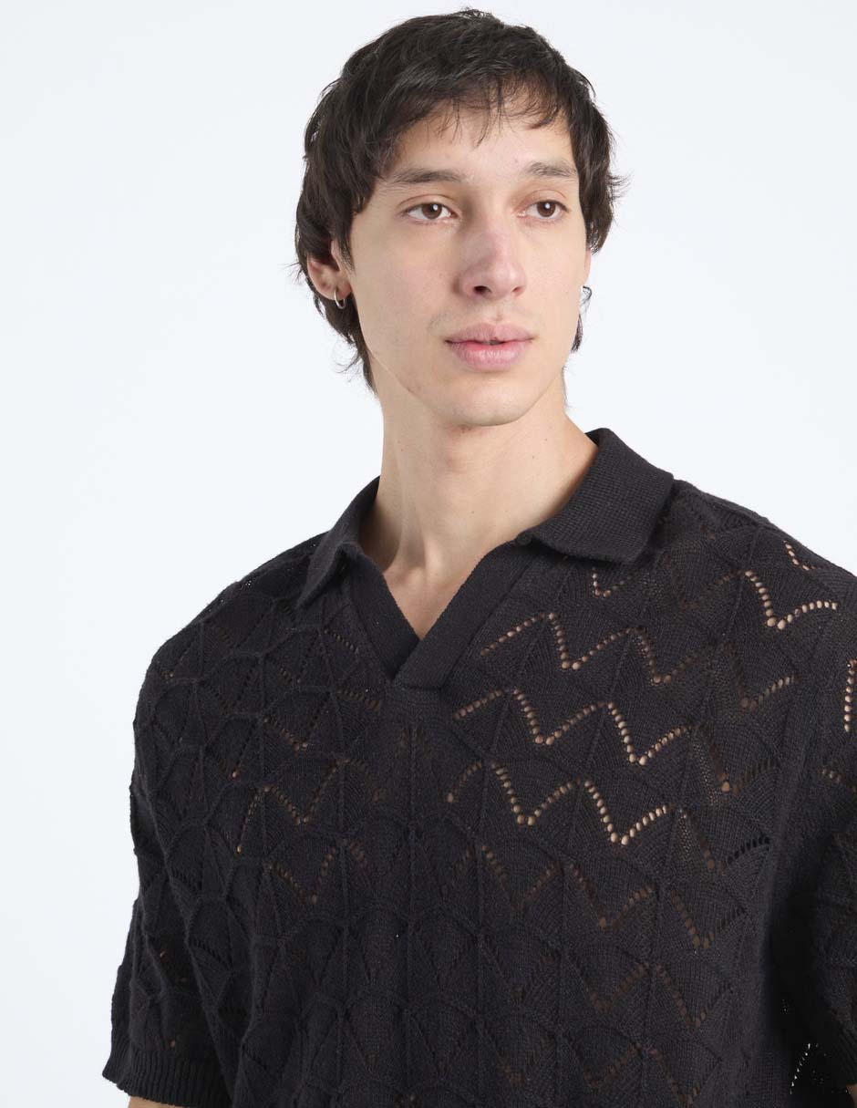 Playera cuello polo para hombre 3