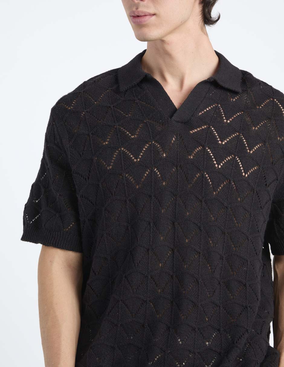 Playera cuello polo para hombre 5