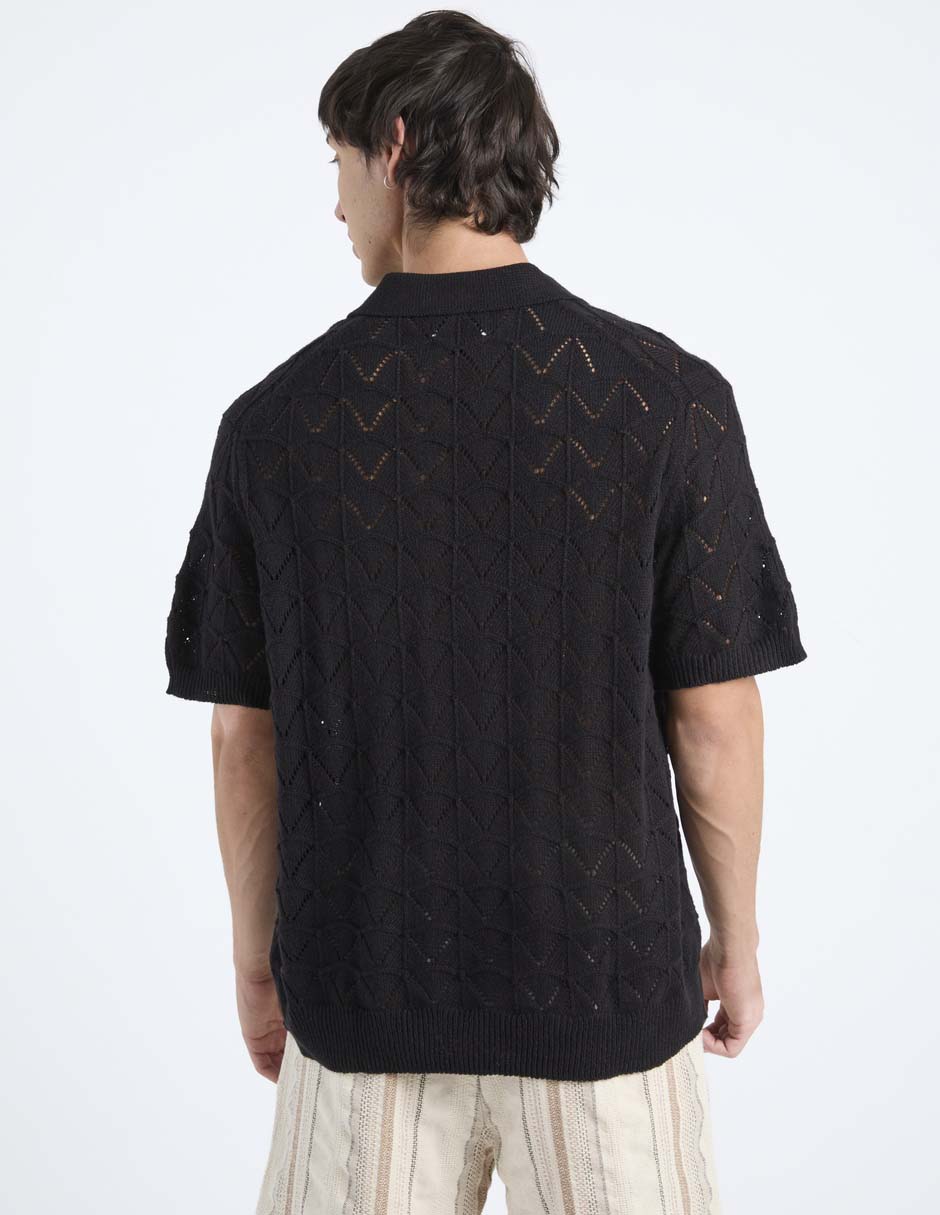 Playera cuello polo para hombre 4