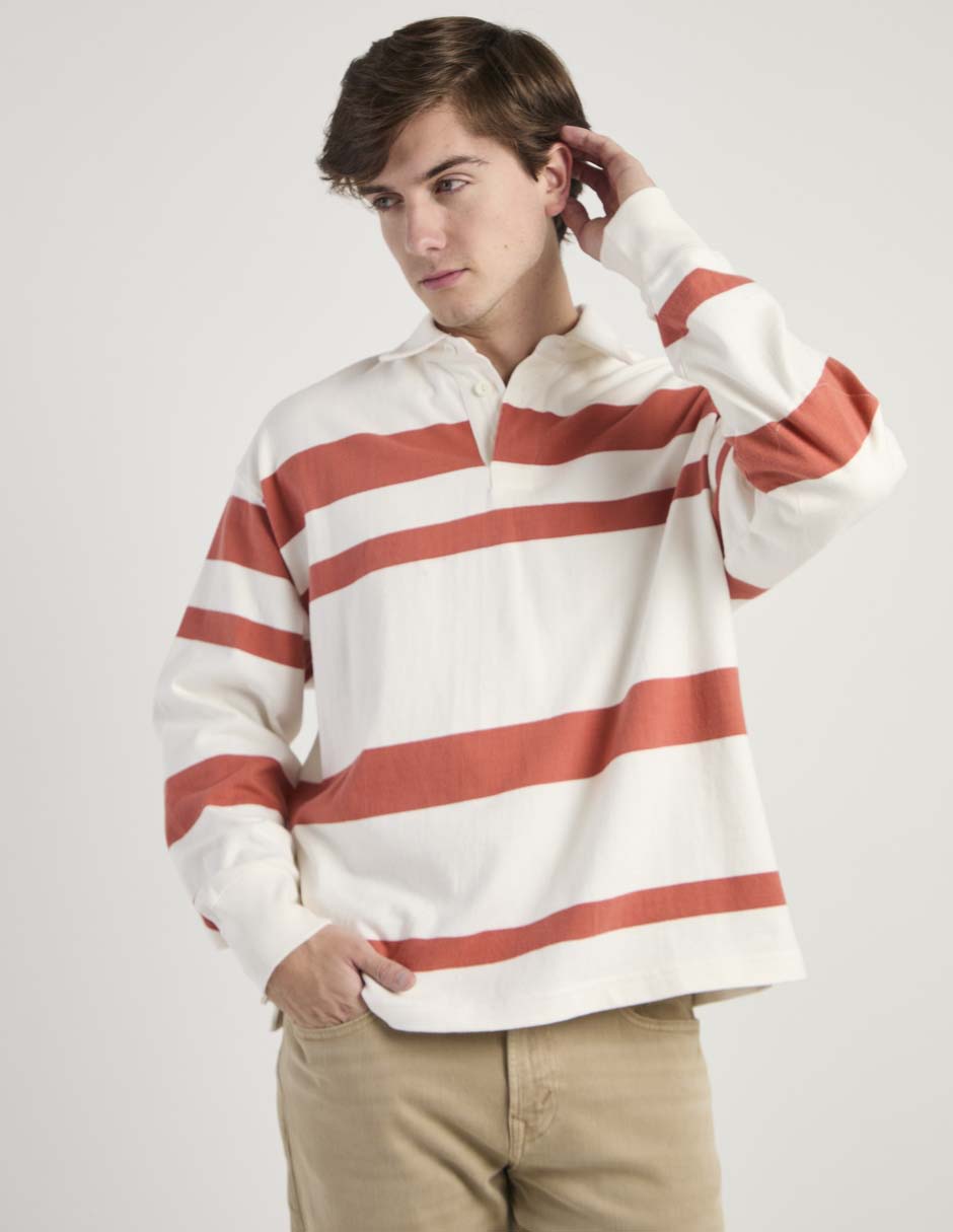 Playera tipo polo para hombre