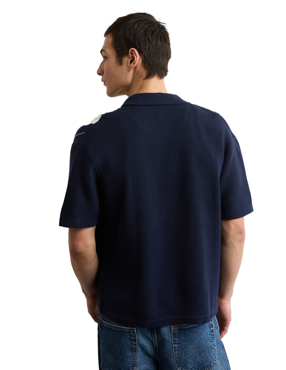 Playera Polos cuello redondo para hombre 4