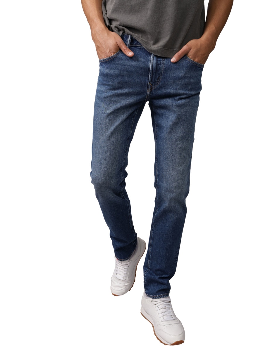 Jeans slim American Eagle lavado obscuro para hombre