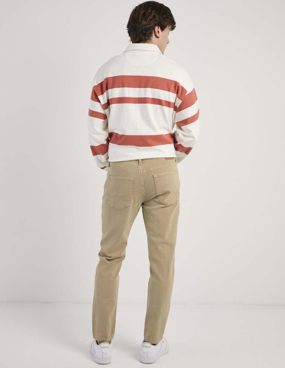 Pantalón casual slim American Eagle de algodón para hombre