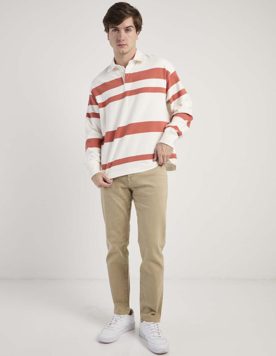 Pantalón casual slim American Eagle de algodón para hombre