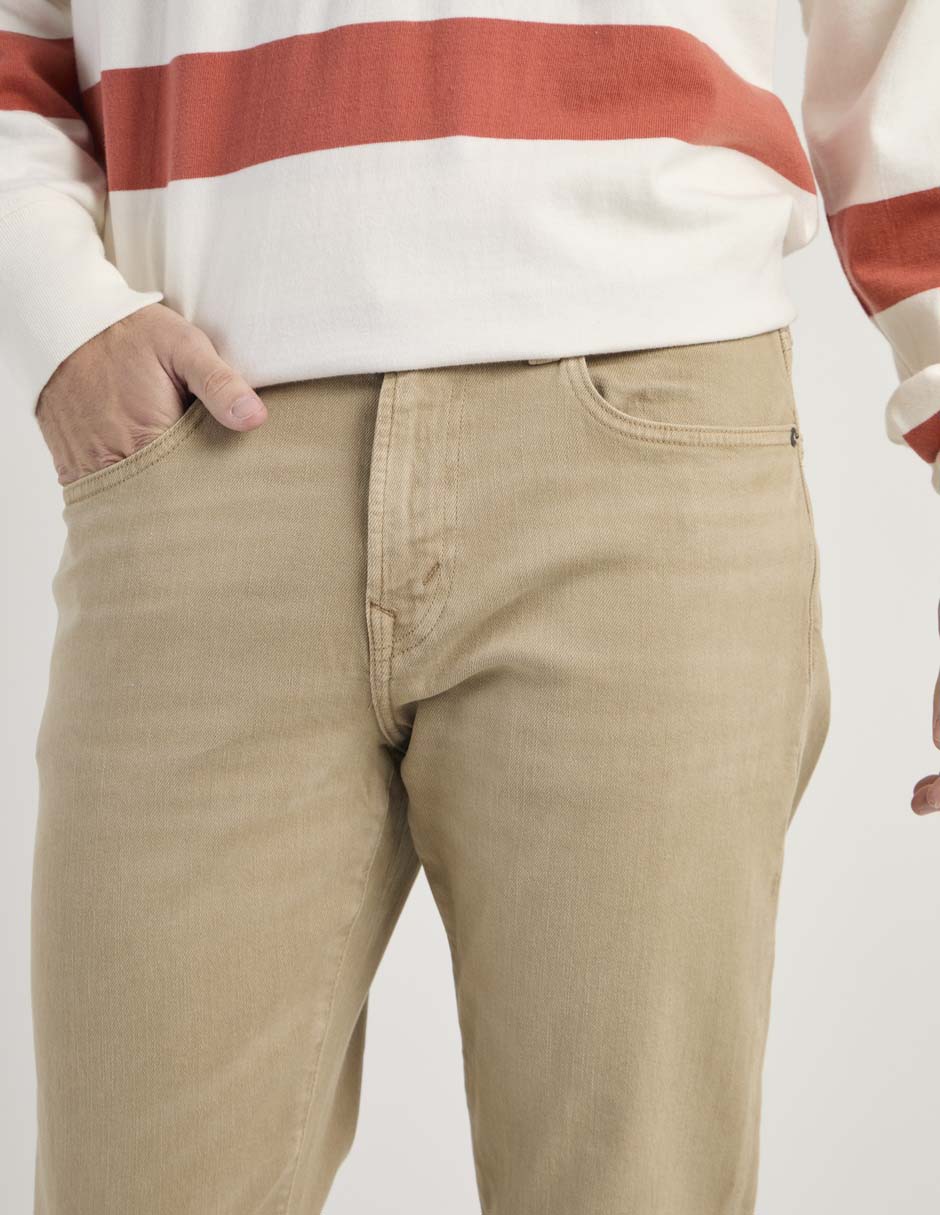 Pantalón casual slim American Eagle de algodón para hombre