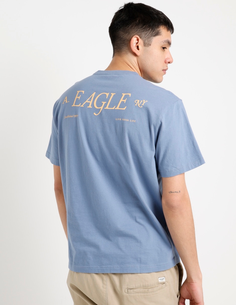Playera American Eagle cuello redondo para hombre