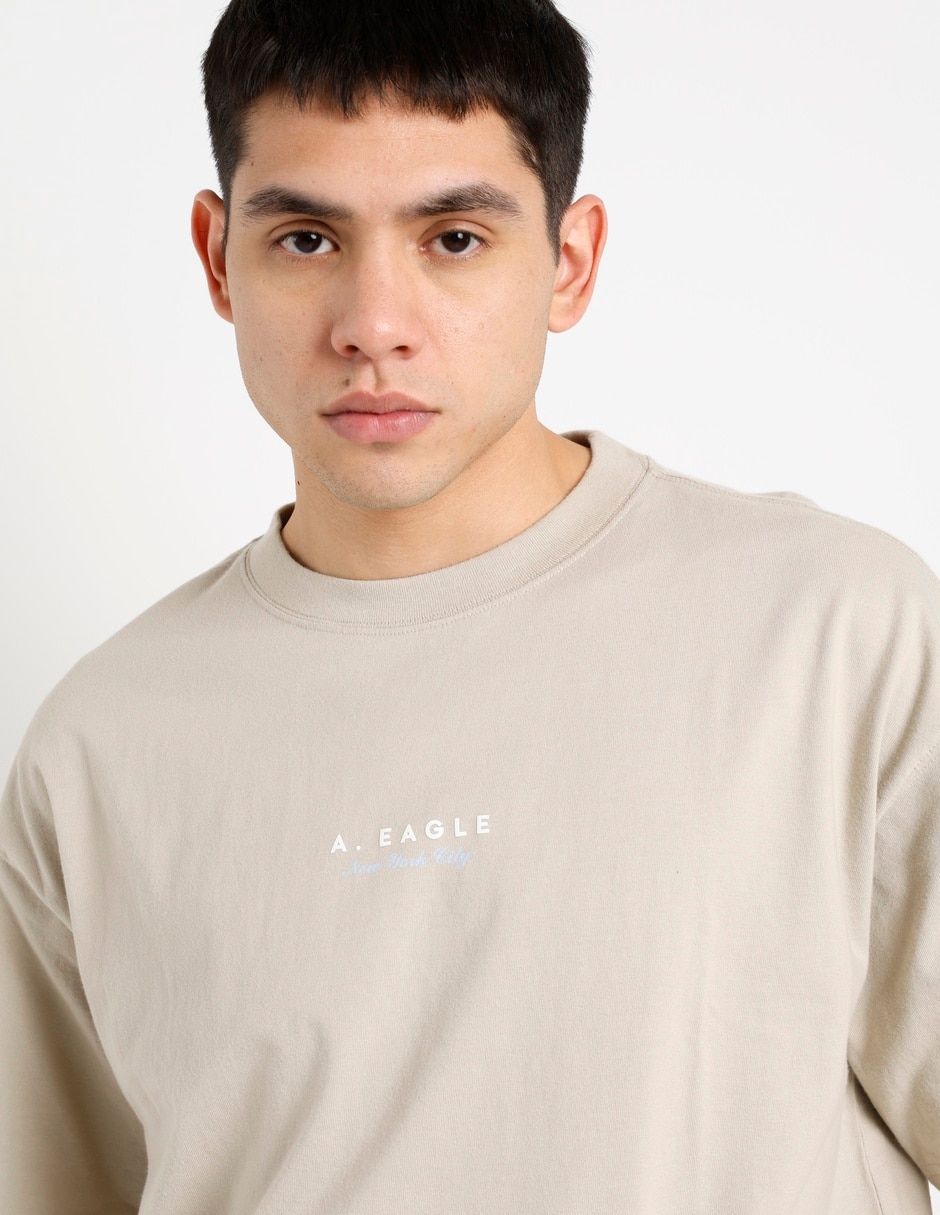 Playera American Eagle cuello redondo para hombre