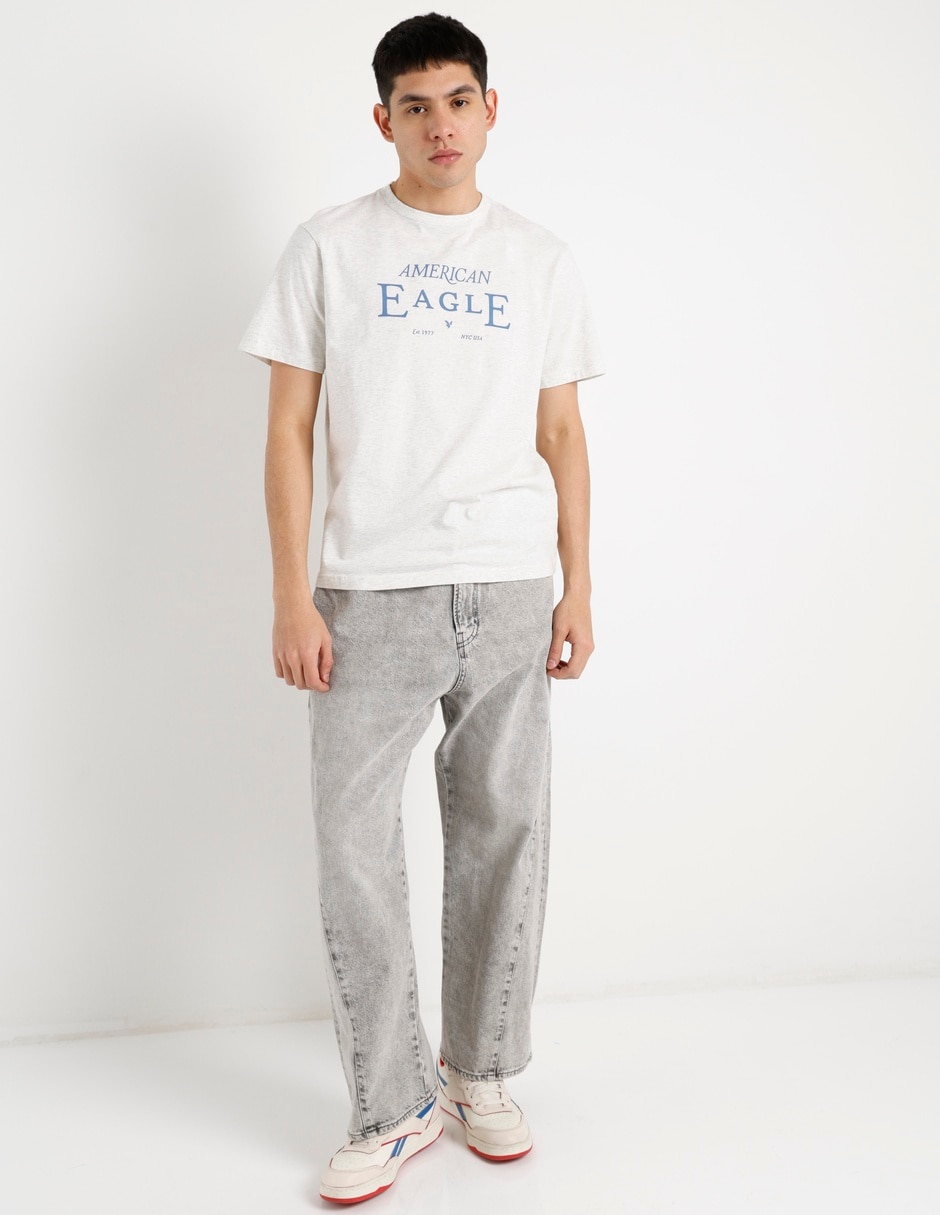 Playera American Eagle cuello redondo para hombre