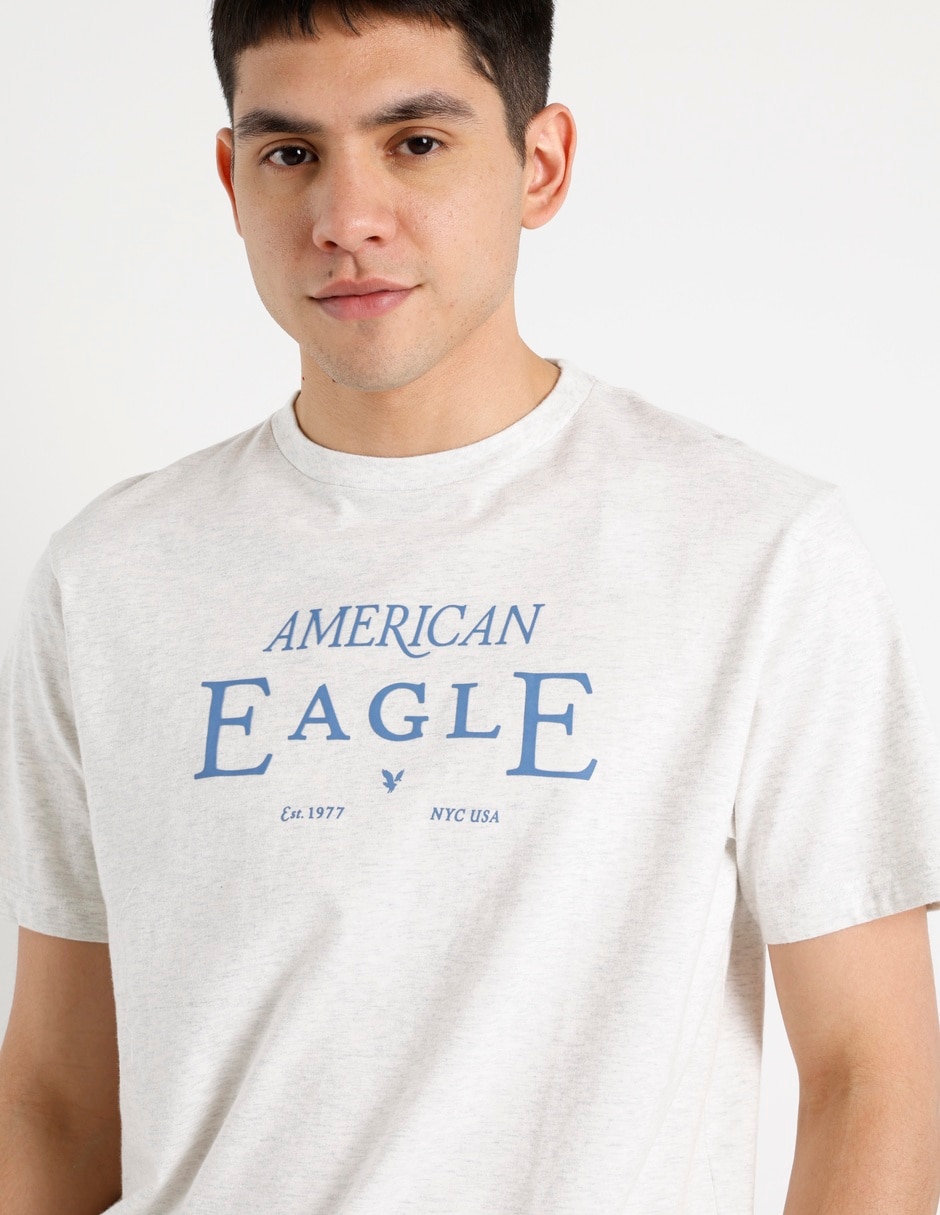 Playera American Eagle cuello redondo para hombre