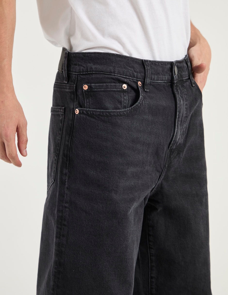 Jeans baggy American Eagle lavado obscuro para hombre