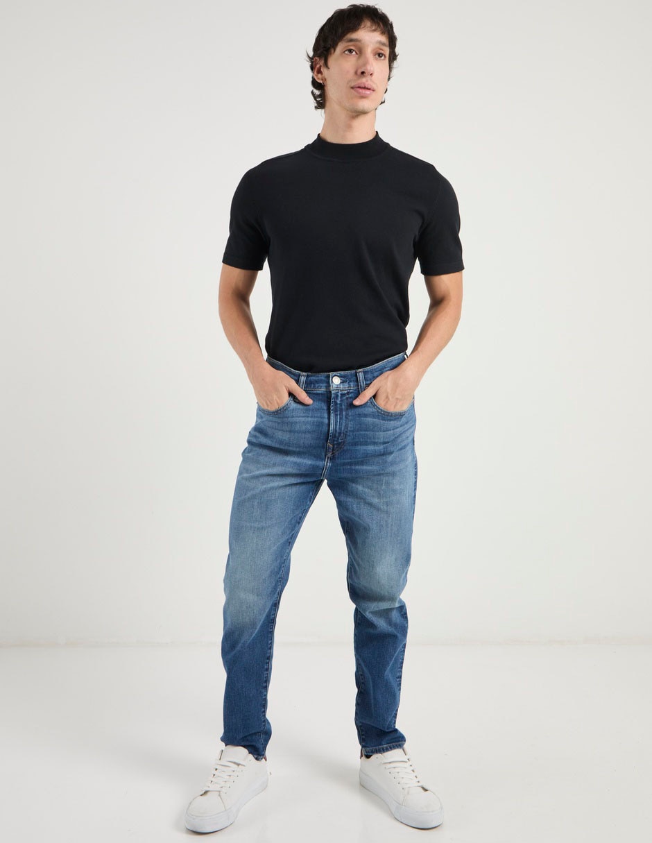 Jeans skinny American Eagle deslavado para hombre