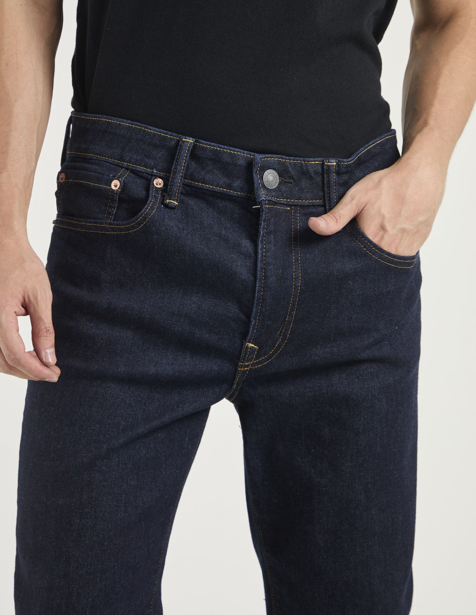Jeans bota American Eagle lavado obscuro para hombre