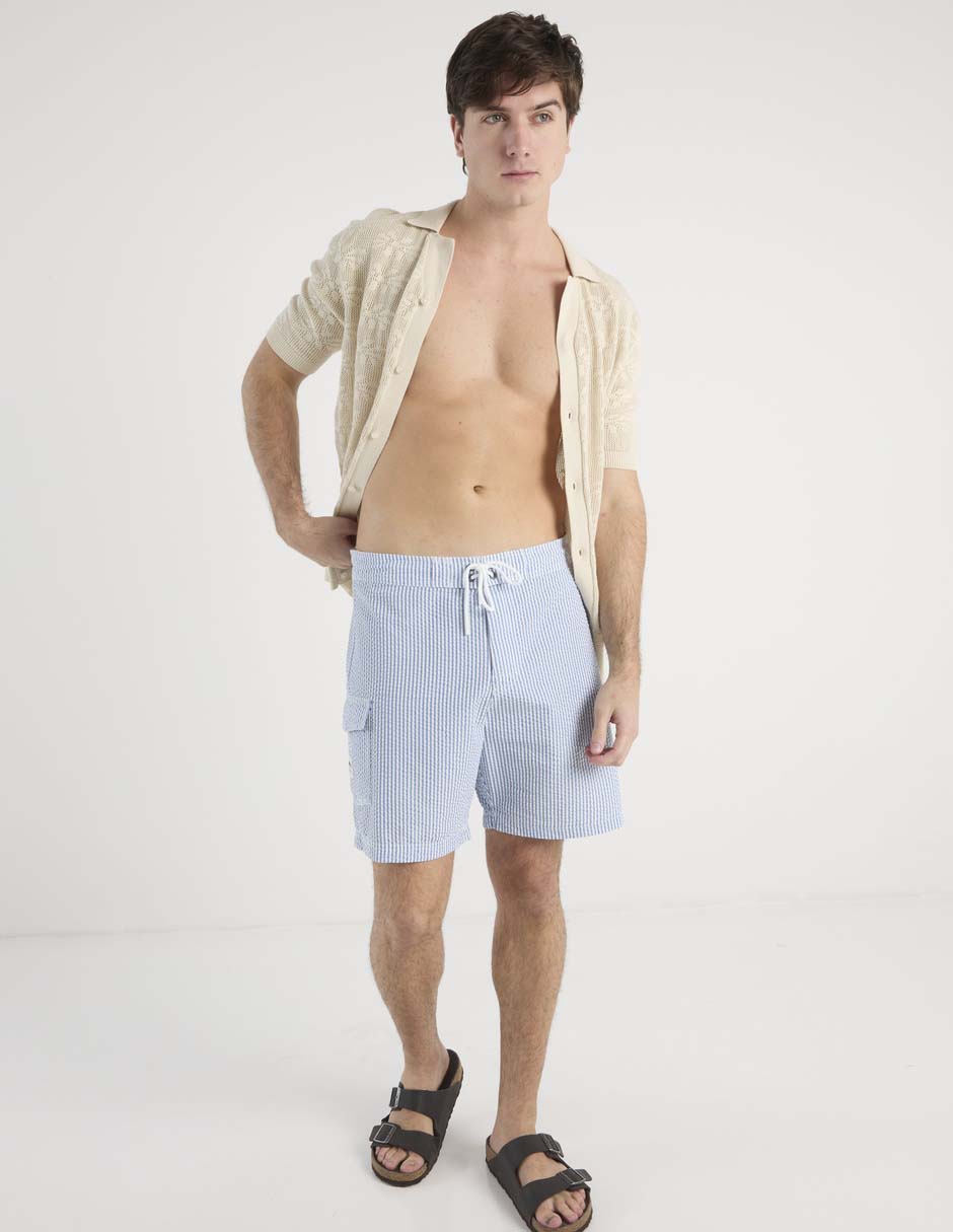 Traje de baño American Eagle bolsillo para hombre