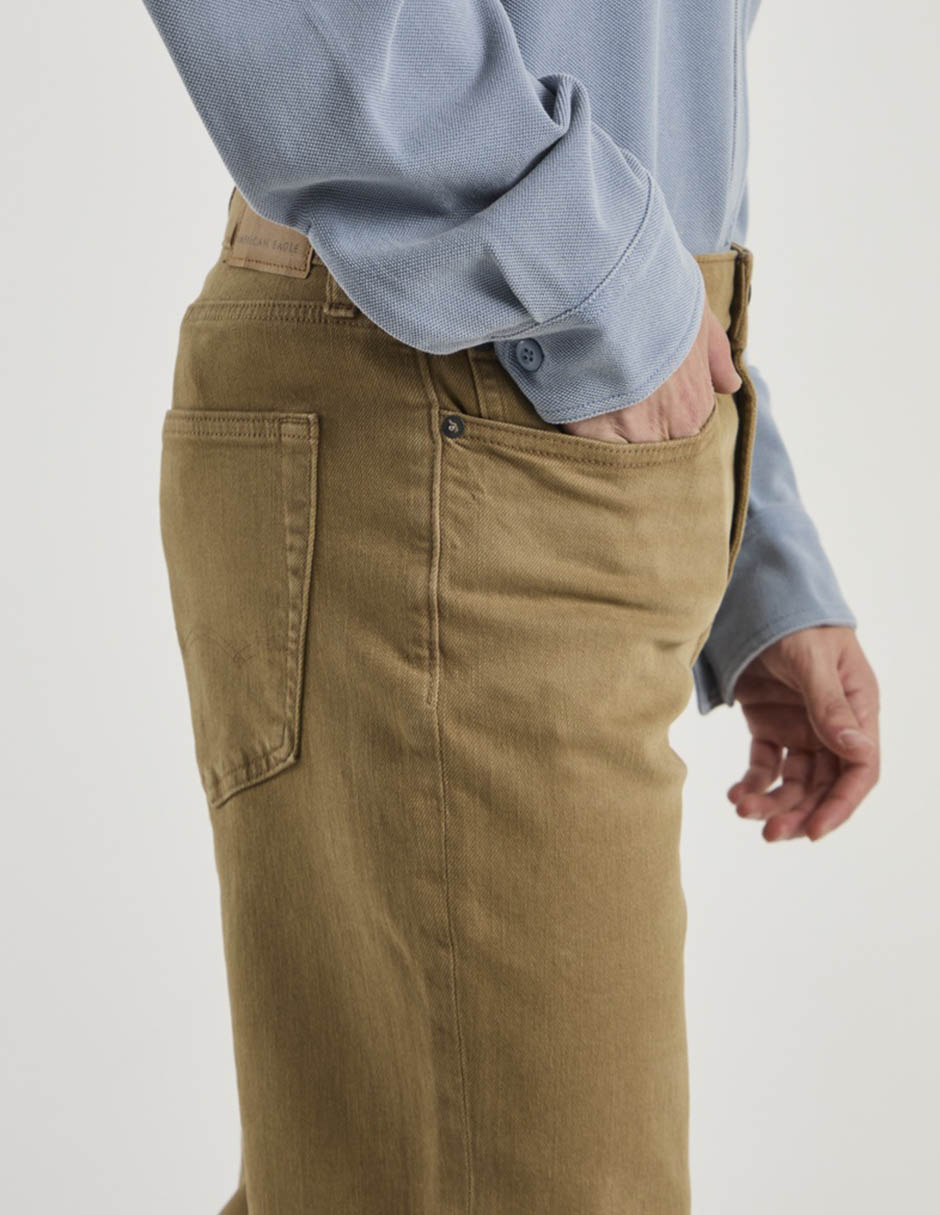 Pantalón bota de algodón para hombre 6