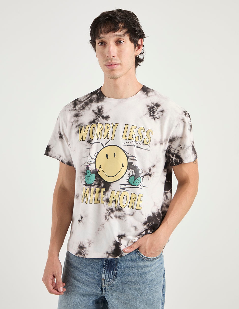 Playera cuello redondo para hombre