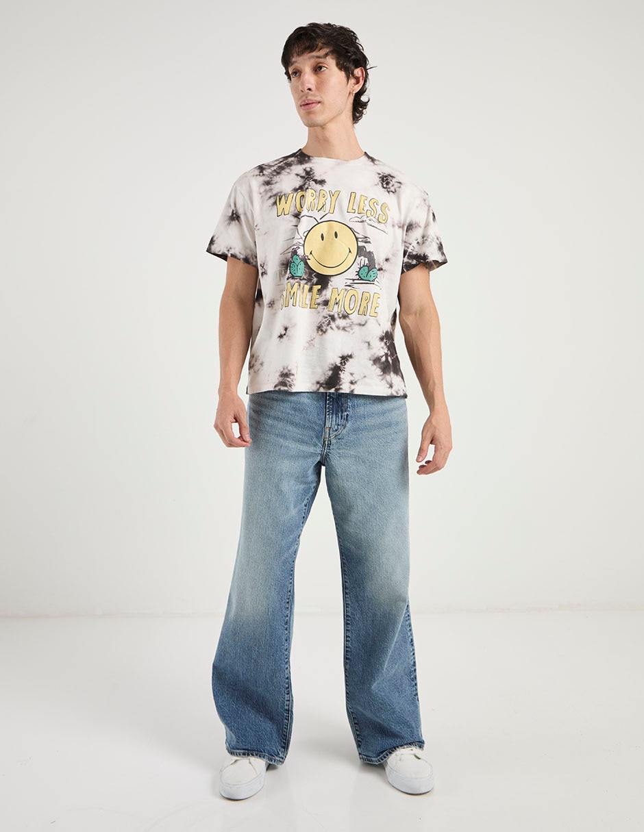 Playera cuello redondo para hombre
