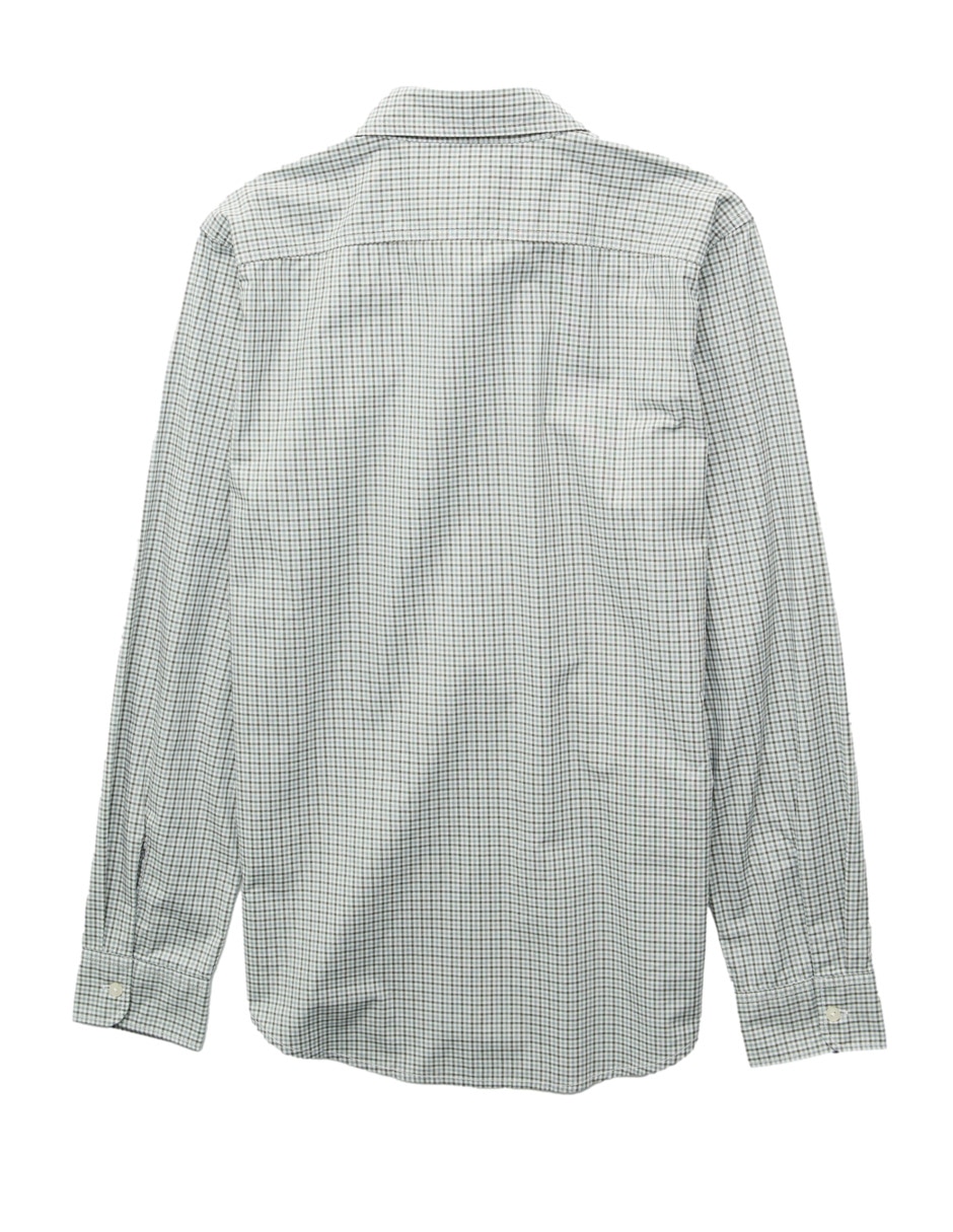 Camisa de algodón manga larga para hombre