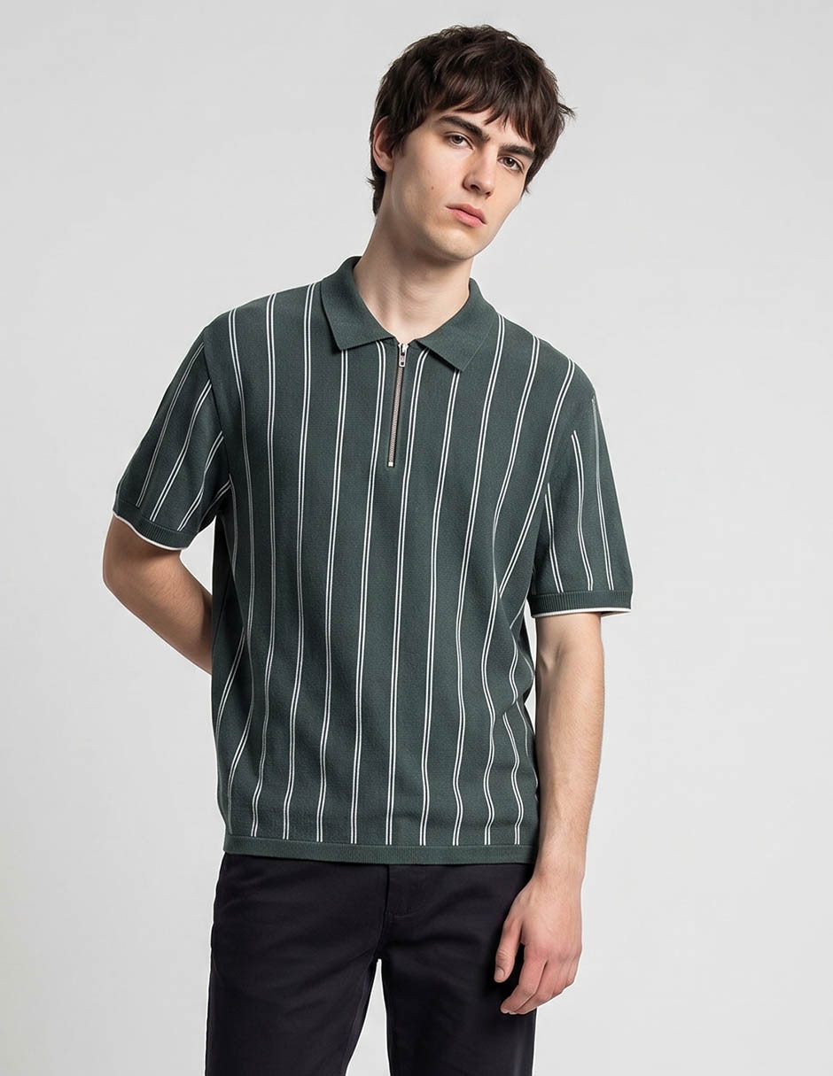 Playera tipo polo para hombre