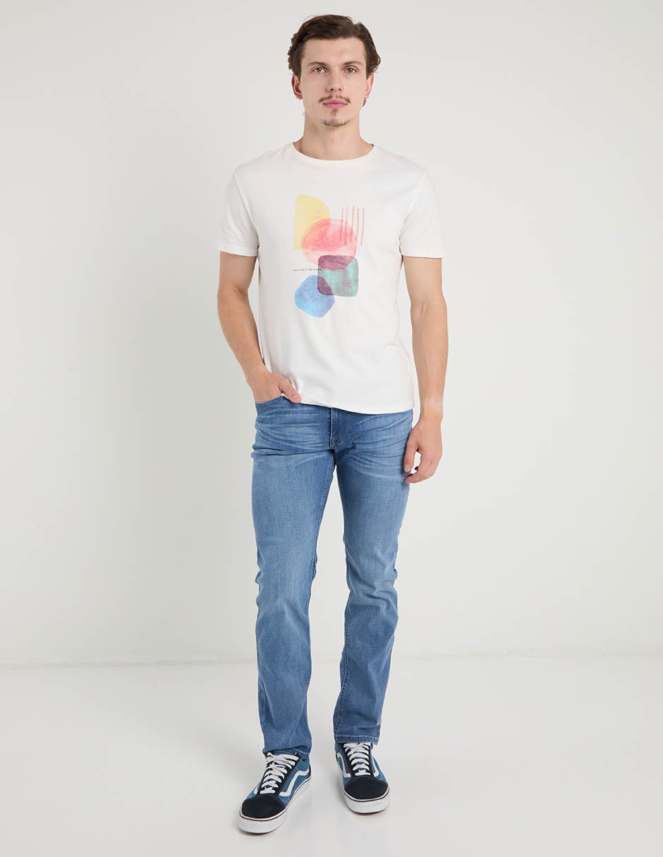 Jeans skinny That's It deslavado para hombre