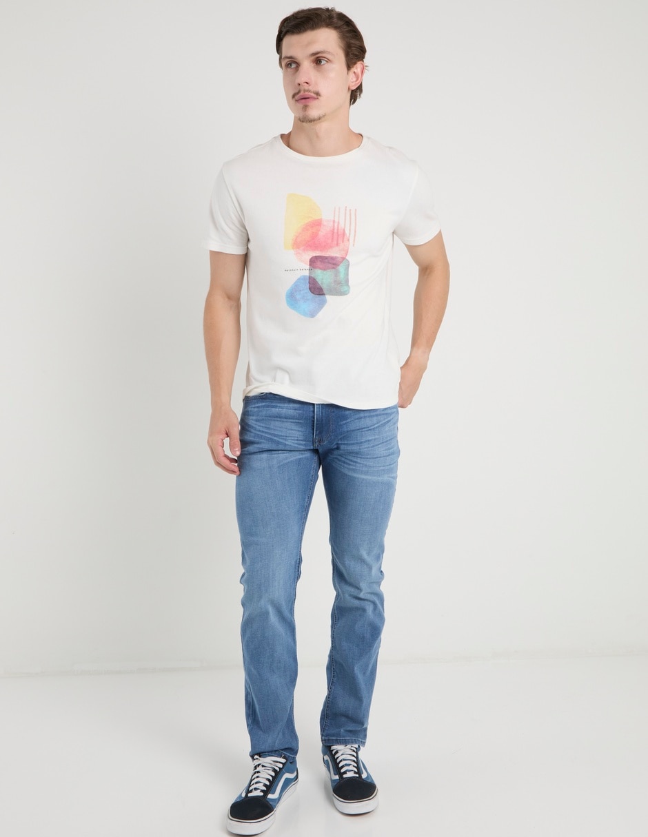 Jeans skinny That's It deslavado para hombre
