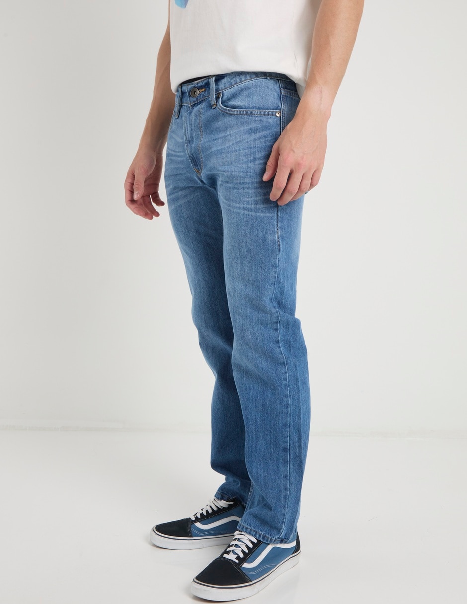 Jeans straight That's It deslavado para hombre
