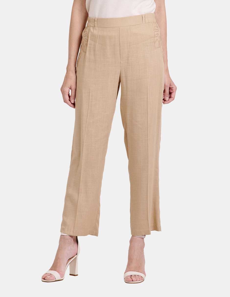 Pantalón regular para mujer 1